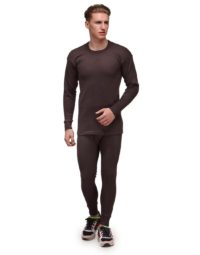 Alfa Lava Men's Premium Thermal Wear Round Neck Set (Upper+Lower)
