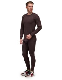 Alfa Lava Men's Premium Thermal Wear Round Neck Set (Upper+Lower) - Image 2